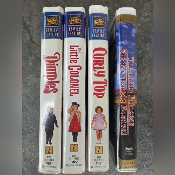 Shirley Temple Family Feature VHS Collection - Picture 2 of 7